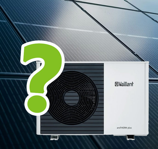 Zijn zonnepanelen nodig om een warmtepomp goed te laten werken?